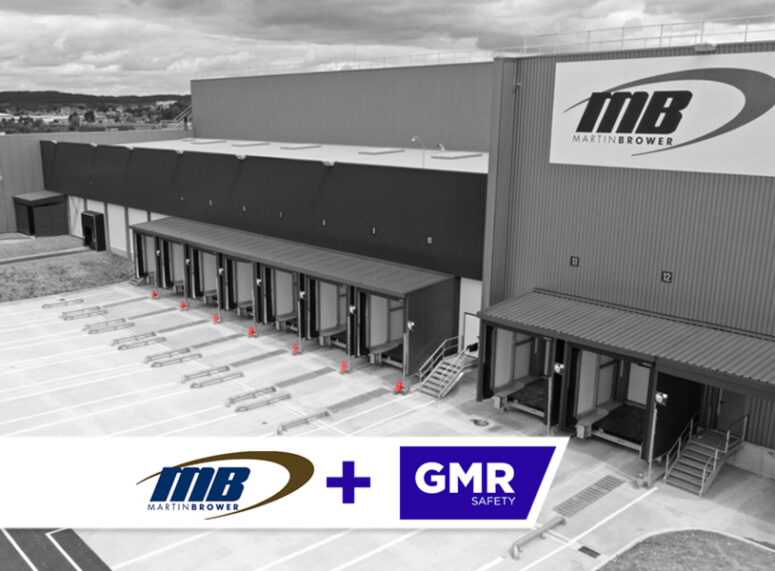 Martin Brower logistics facility secured with lorry lock POWERCHOCK